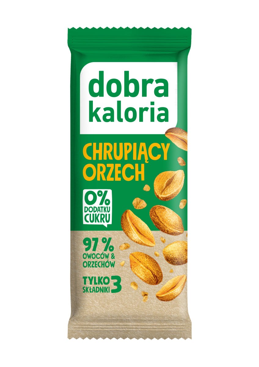 DOBRA KALORIA Baton chrupiący orzech 35g