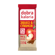 DOBRA KALORIA Baton jabłko i cynamon 35g