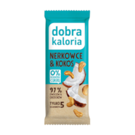 DOBRA KALORIA Baton nerkowce & kokos 35g