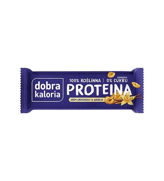 DOBRA KALORIA Baton PROTEINA Krem orzech/wanilia 45g