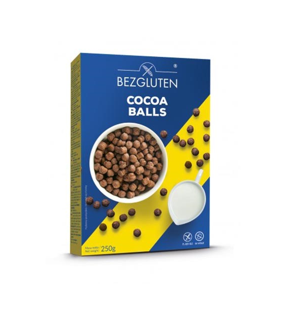 BEZGLUTEN Cocoa balls kulki kakaowe 250 g