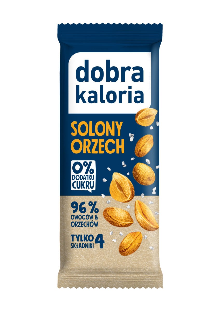 DOBRA KALORIA Baton solony orzech 35g