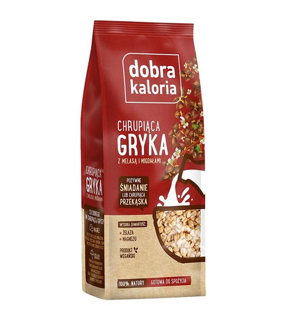 DOBRA KALORIA Chrupiąca gryka z migdałami 100g