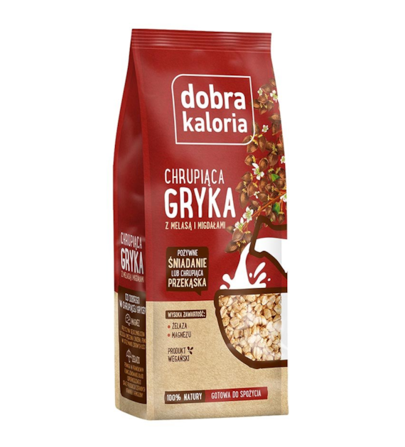 DOBRA KALORIA Chrupiąca gryka z migdałami 100g