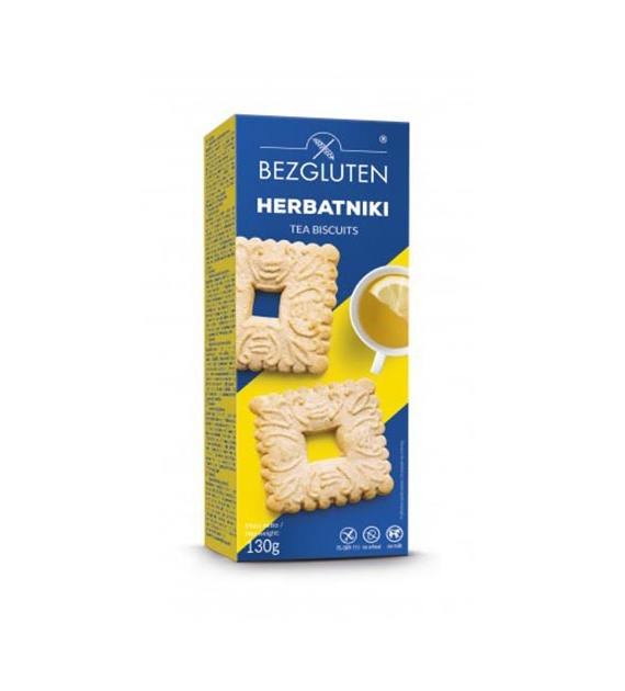 BEZGLUTEN Herbatniki bezglutenowe 130g