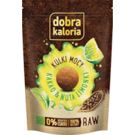 DOBRA KALORIA Kulki kakao nuta limonki 65g