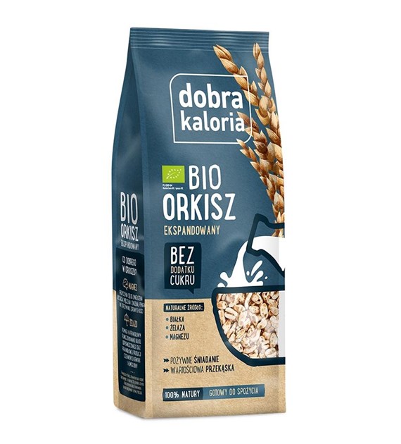 DOBRA KALORIA Orkisz ekspandowany 100g BIO