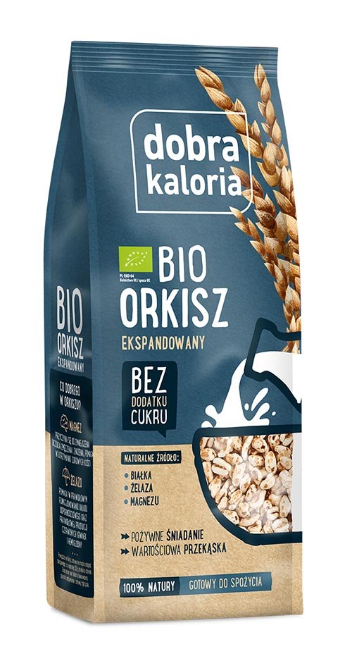 DOBRA KALORIA Orkisz ekspandowany 100g BIO
