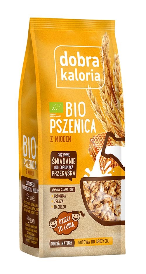 DOBRA KALORIA Pszenica z miodem 140g BIO