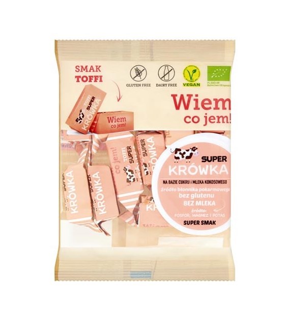 ME GUSTO EKO Krówka bezmleczna smak toffi 150g