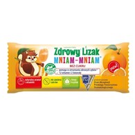 MNIAM-MNIAM Zdrowy Lizak pomarańcza 6g
