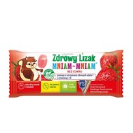 MNIAM-MNIAM Zdrowy Lizak truskawka łezka 6g