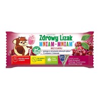MNIAM-MNIAM Zdrowy Lizak wiśnia łezka 6g