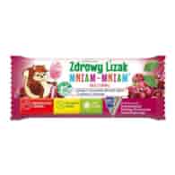 MNIAM-MNIAM Zdrowy Lizak wiśnia łezka 6g