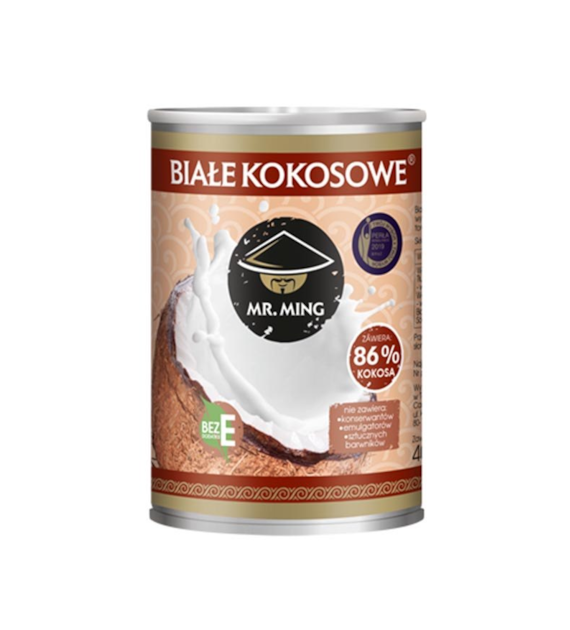 MR. MING Białe  kokosowe mleczko 17-19% 400ml