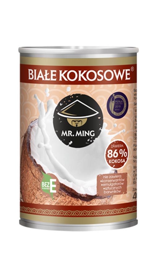 MR. MING Białe  kokosowe mleczko 17-19% 400ml