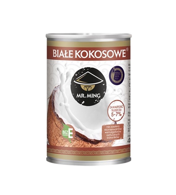 MR. MING Białe  kokosowe mleczko 5-7% 400ml