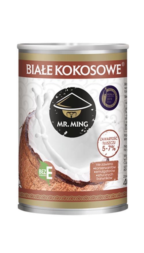 MR. MING Białe  kokosowe mleczko 5-7% 400ml