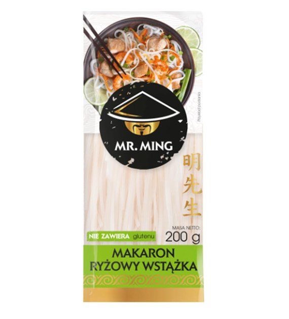 MR. MING Makaron ryżowy wstążka 200g