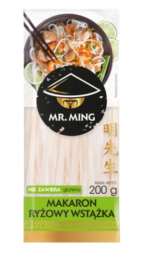 MR. MING Makaron ryżowy wstążka 200g