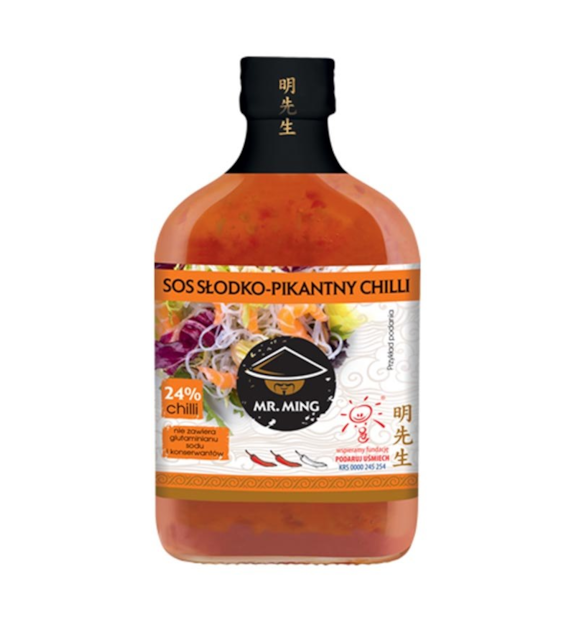 MR. MING Sos słodko-pikantny chilli 24% 175ml