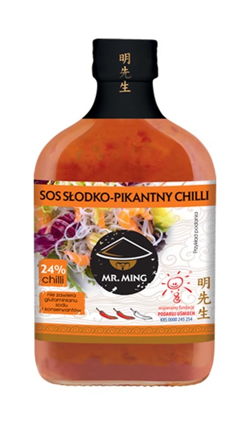 MR. MING Sos słodko-pikantny chilli 24% 175ml