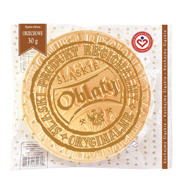 Oblaty orzechowe 30g