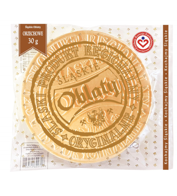 Oblaty orzechowe 30g