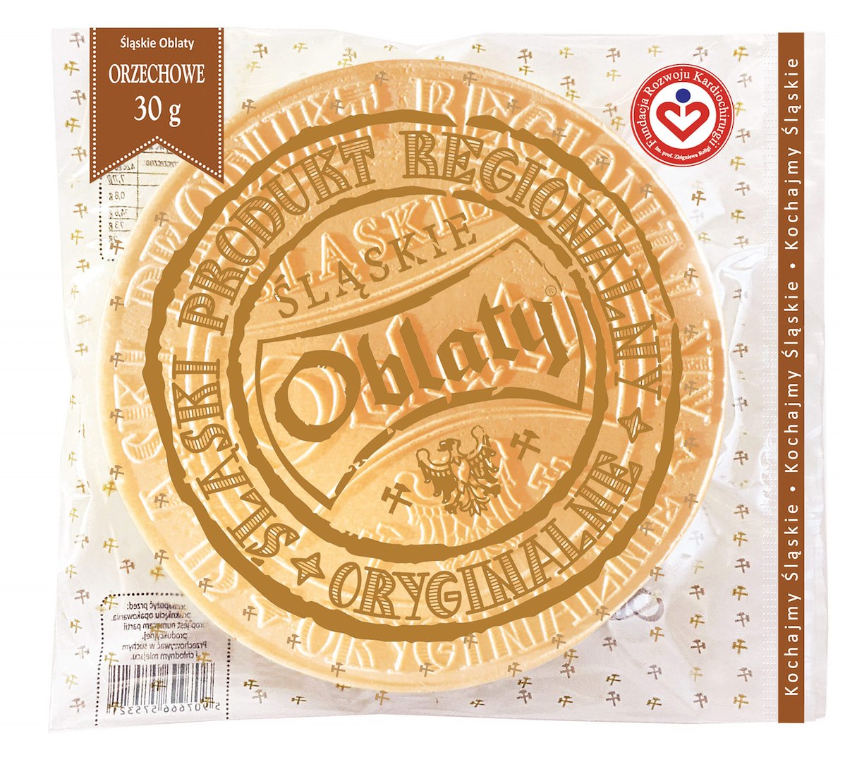 Oblaty orzechowe 30g