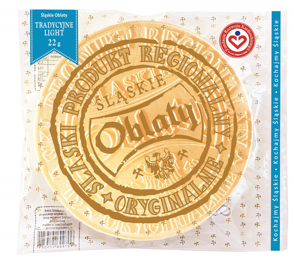 Oblaty tradycyjne light 22g