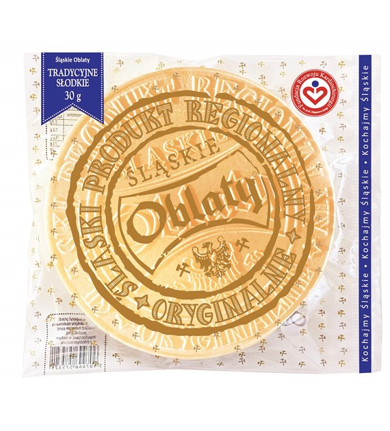 Oblaty tradycyjne słodkie 30g