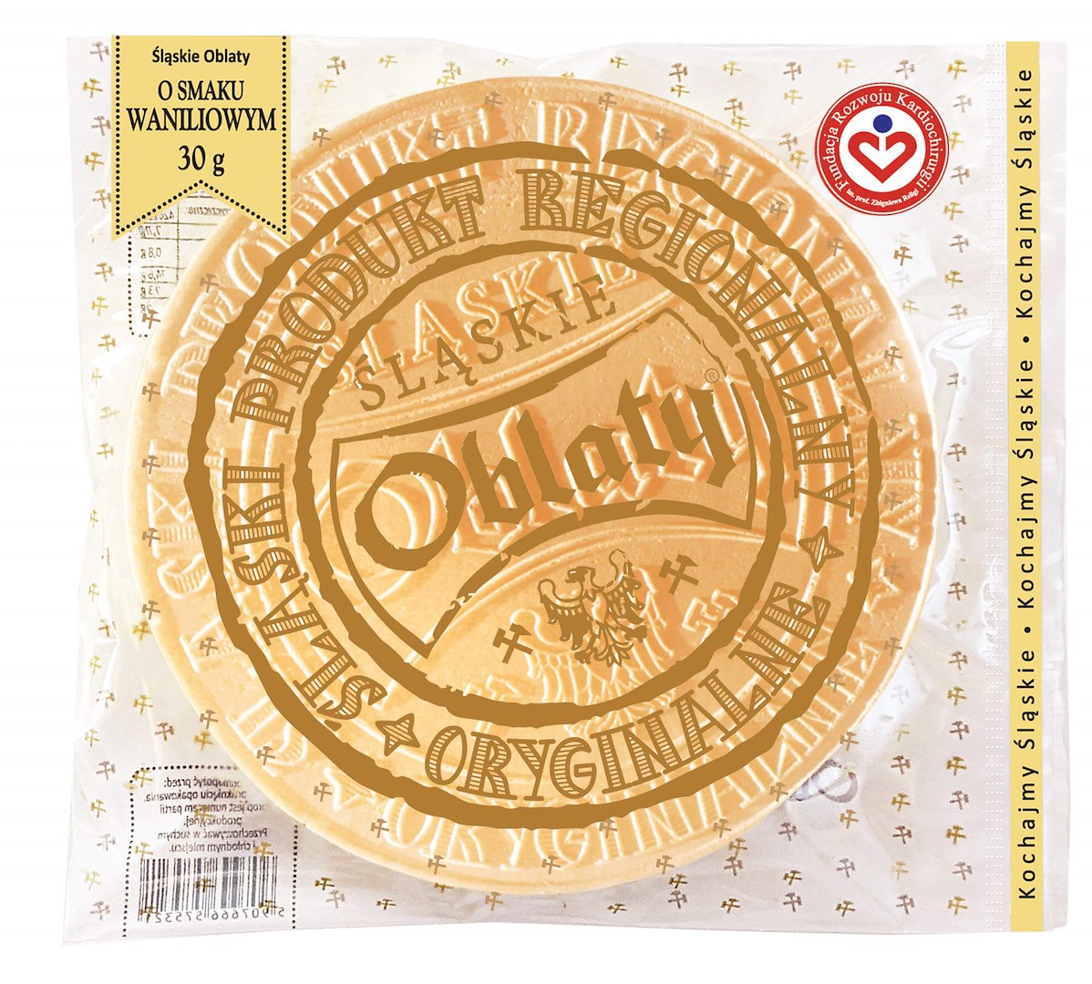 Oblaty waniliowe 30g