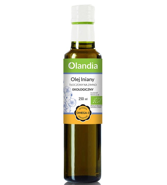 OLANDIA EKO Olej lniany 250ml