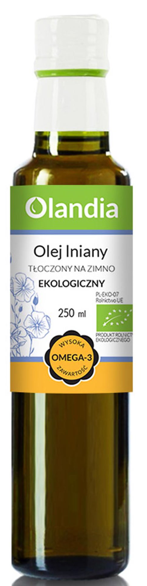OLANDIA EKO Olej lniany 250ml