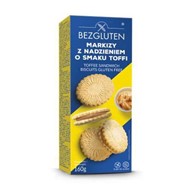 BEZGLUTEN Markizy z nadzieniem toffi 160g