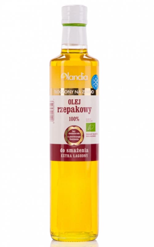 OLANDIA EKO Olej z zar. rzepaku do smażenia 500ml