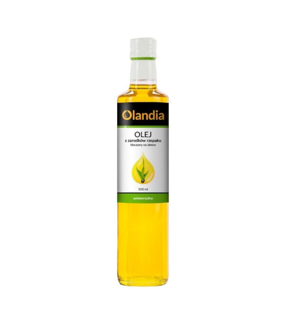OLANDIA Olej z zarodków rzepaku uniwersalny 500ml