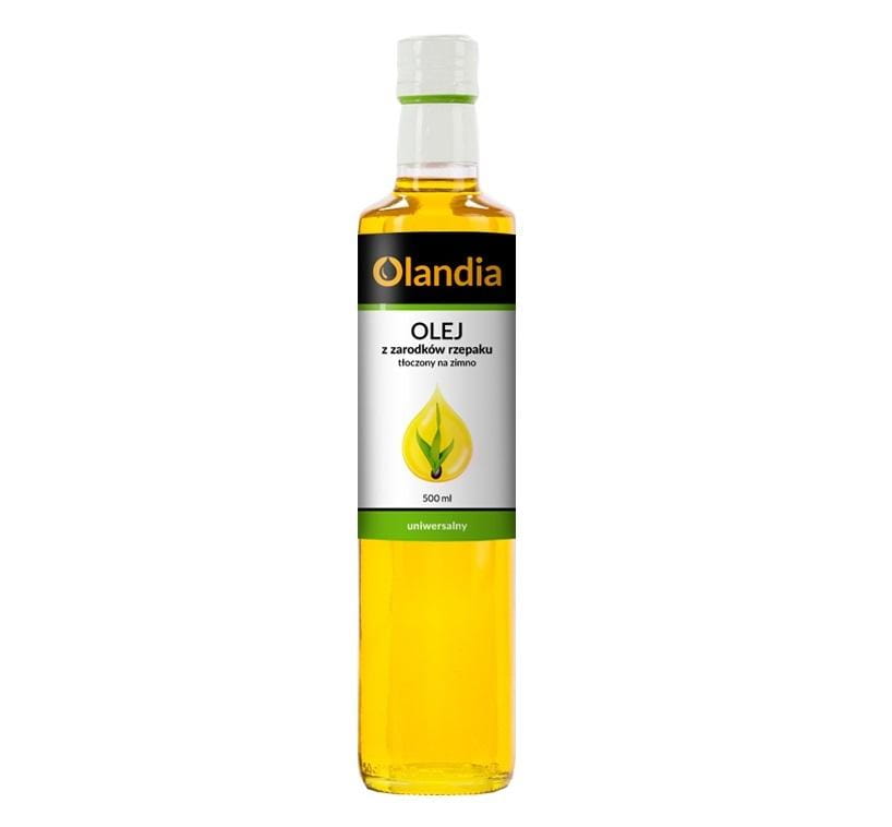 OLANDIA Olej z zarodków rzepaku uniwersalny 500ml