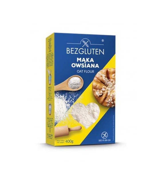 BEZGLUTEN Mąka owsiana 400g