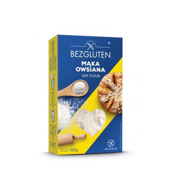 BEZGLUTEN Mąka owsiana 400g