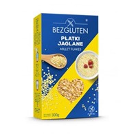 BEZGLUTEN Płatki jaglane bezglutenowe 300g