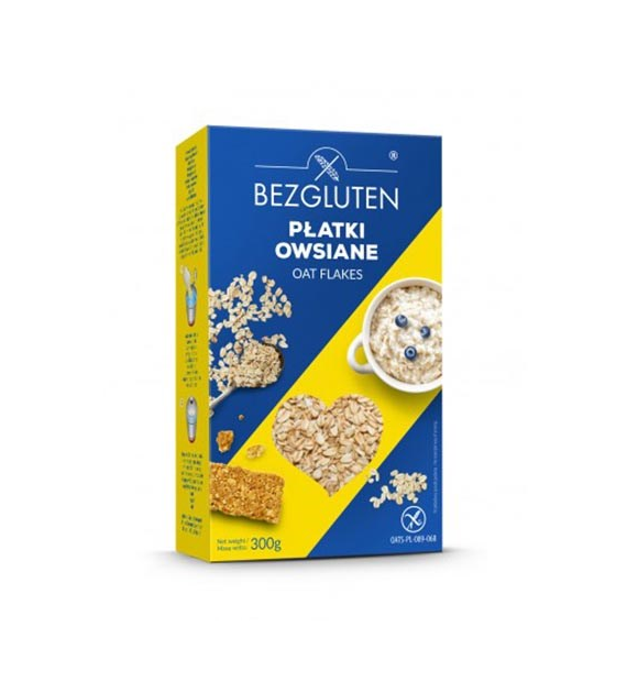 BEZGLUTEN Płatki owsiane bezglutenowe 300g