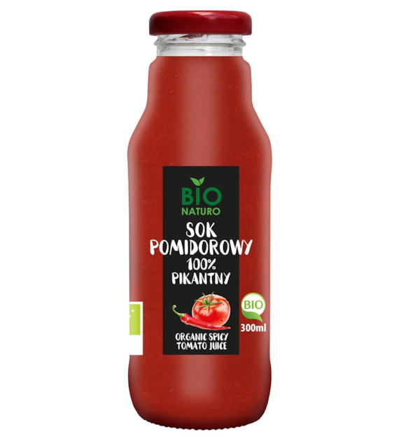 BIONATURO Sok pomidorowy pikantny BIO 300ml