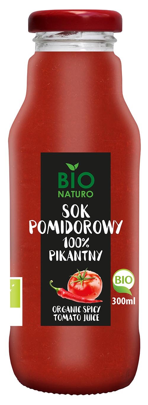 BIONATURO Sok pomidorowy pikantny BIO 300ml