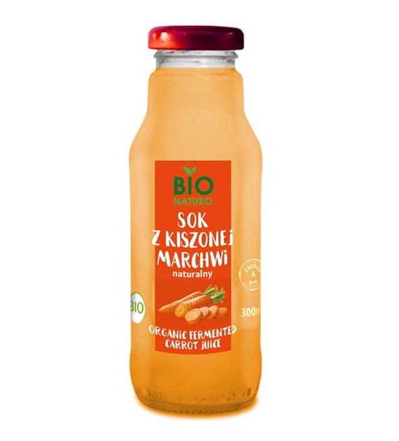 BIONATURO Sok z kiszonej marchwi BIO 300ml