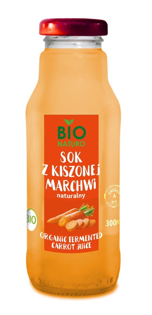 BIONATURO Sok z kiszonej marchwi BIO 300ml