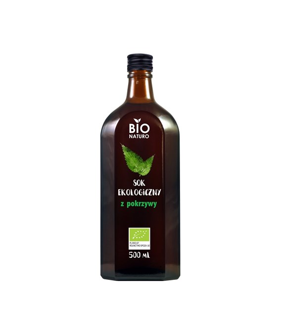 BIONATURO Sok z pokrzywy 100% BIO 500ml