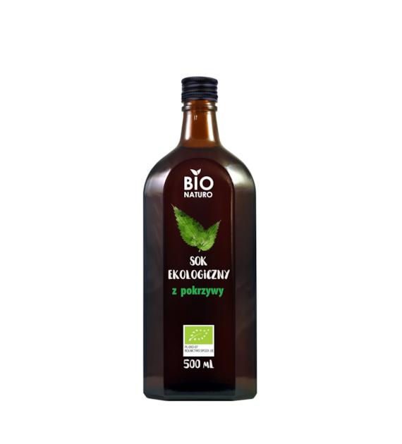 BIONATURO Sok z pokrzywy 100% BIO 500ml