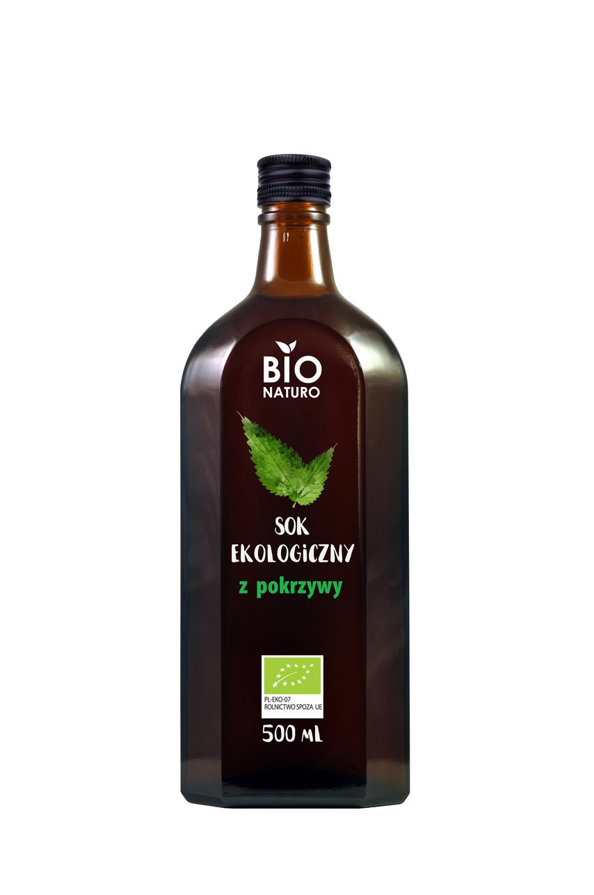 BIONATURO Sok z pokrzywy 100% BIO 500ml