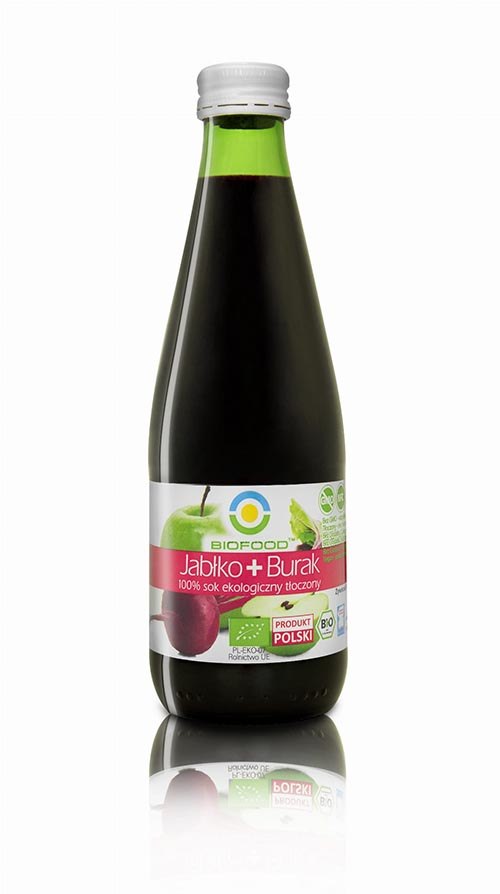 BIO FOOD Sok jabłko-burak 300ml BIO